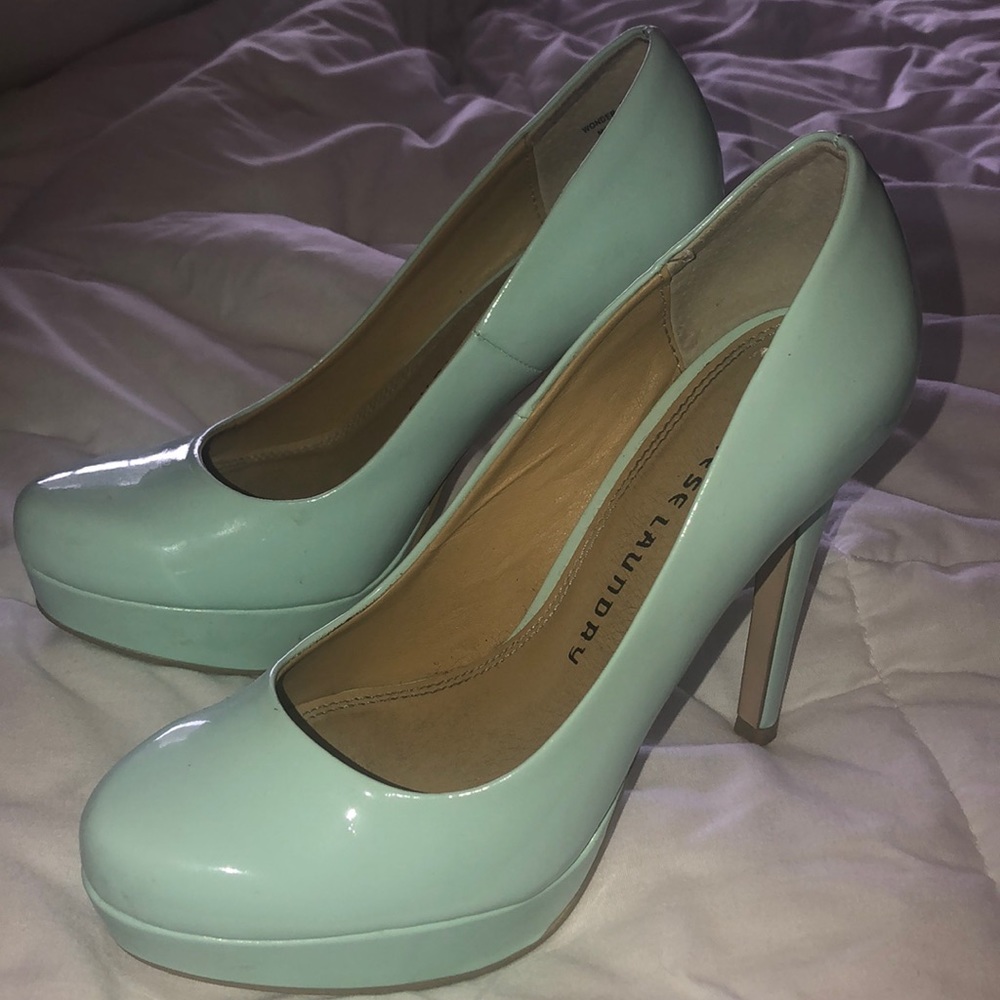 6.5 tiffany blue heels